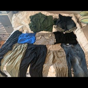 Maternity lot size large 10 pieces
